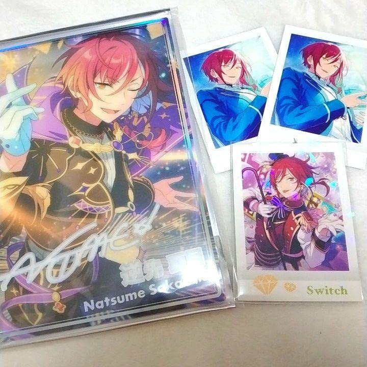 Amazon.co.jp: あんスタ 夏目 逆先夏目 虹色開花ポートレート